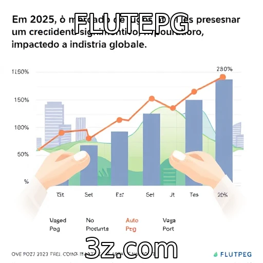 Crescimento do mercado de jogos móveis em 2025 - FLUTEPG